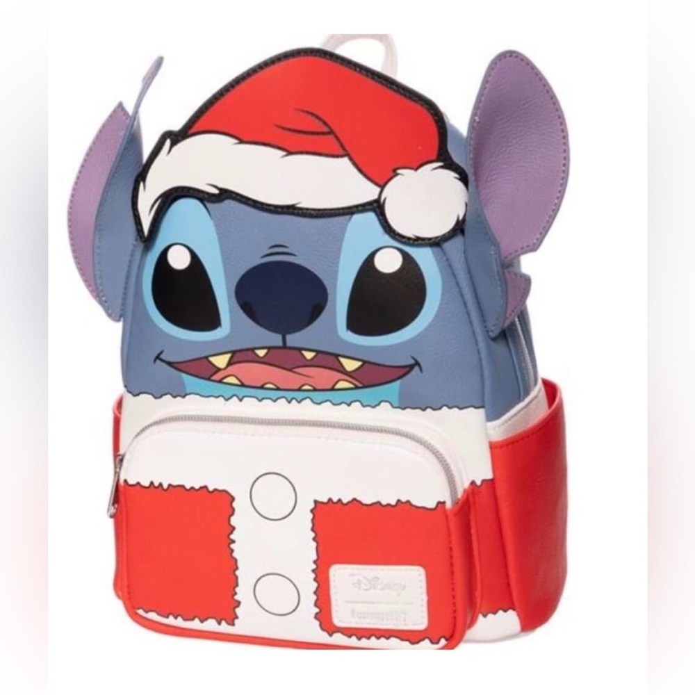 Disney Stitch Santa mini Backpack